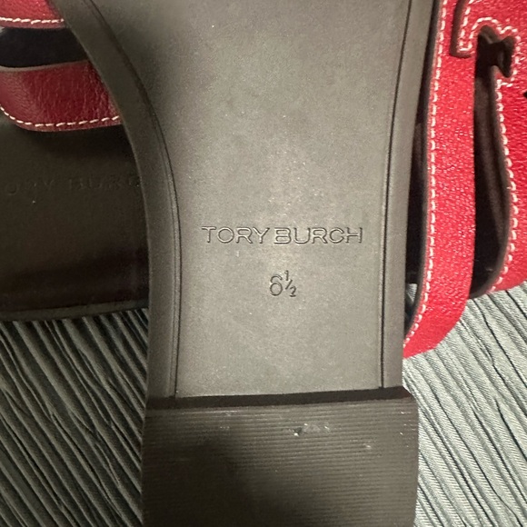 Tory Burch Red Slide Sandals•NWOT - Picture 4 of 4